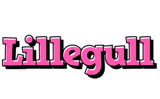 Lillegull girlish logo