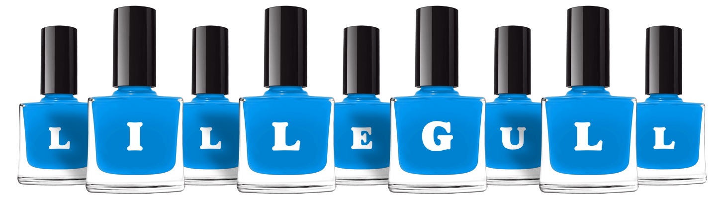 Lillegull glossy logo