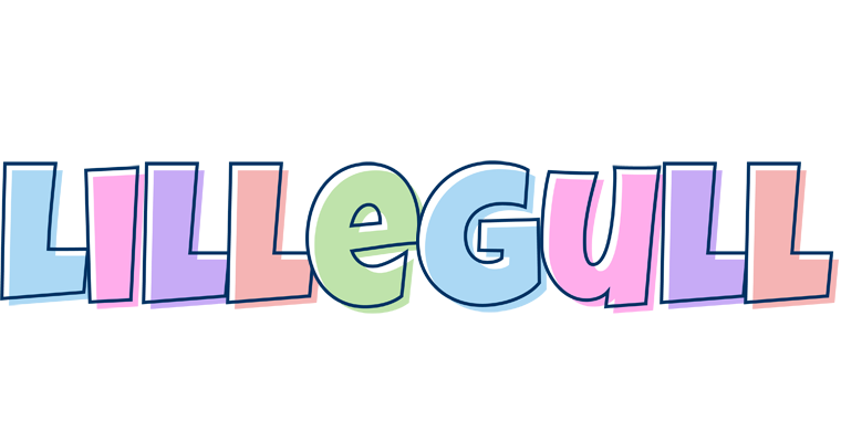 Lillegull pastel logo