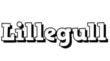 Lillegull snowing logo