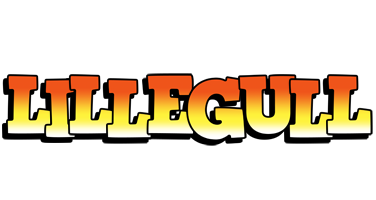 Lillegull sunset logo