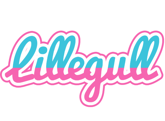 Lillegull woman logo