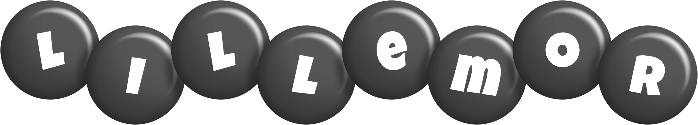 Lillemor candy-black logo