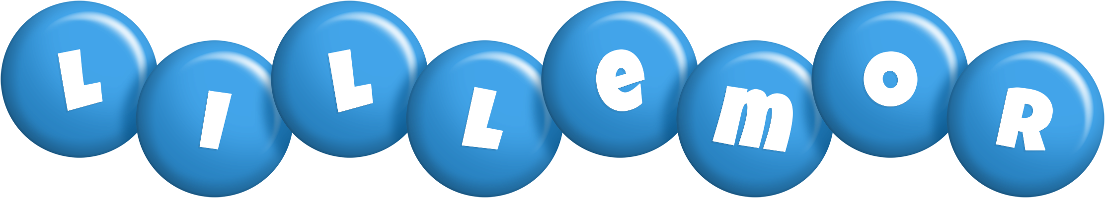 Lillemor candy-blue logo