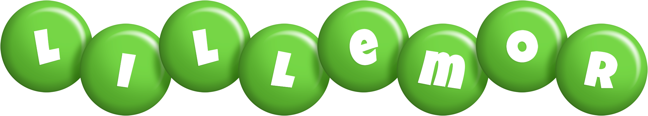 Lillemor candy-green logo