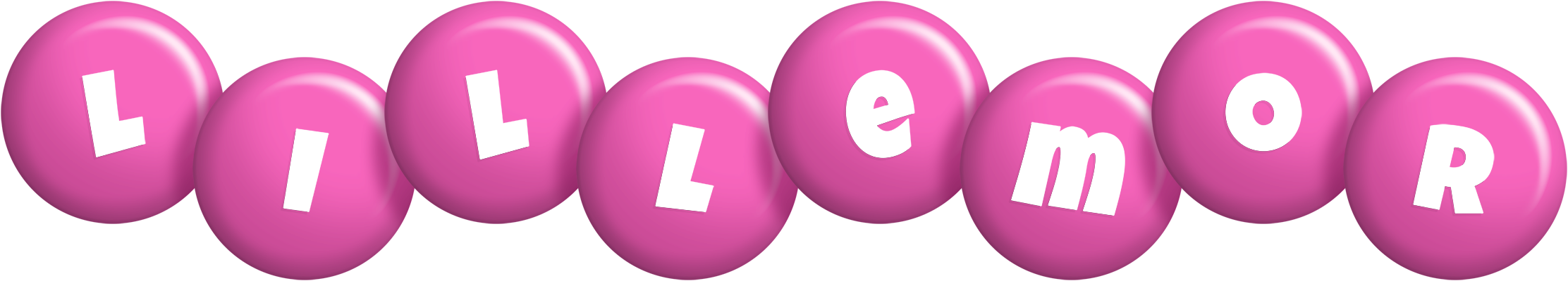 Lillemor candy-pink logo