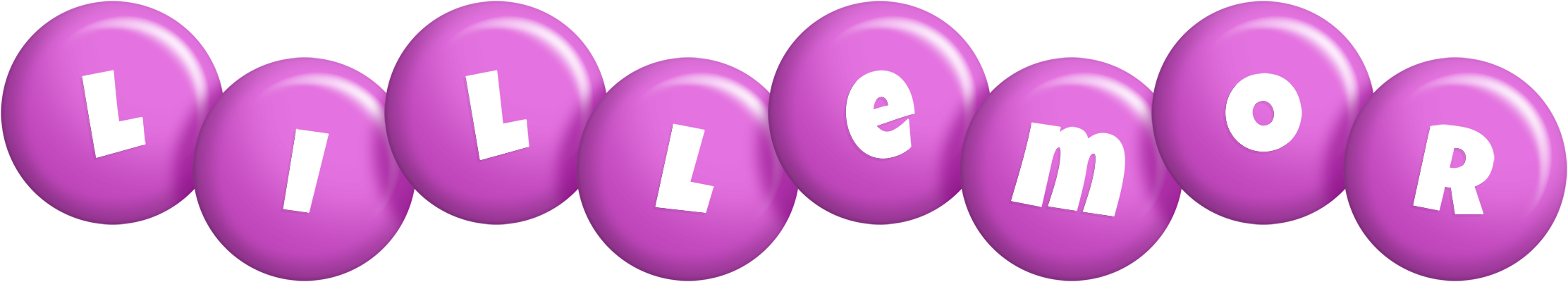 Lillemor candy-purple logo