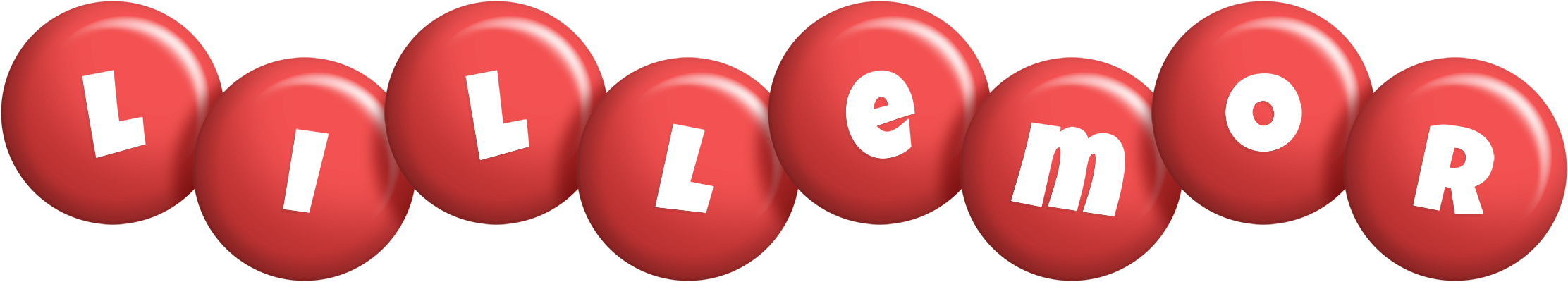 Lillemor candy-red logo