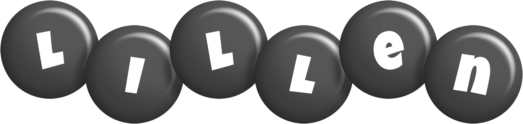 Lillen candy-black logo