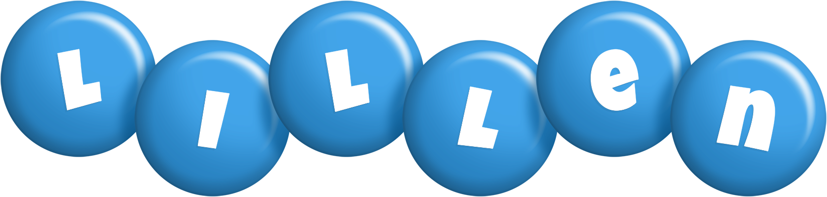 Lillen candy-blue logo