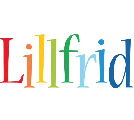 Lillfrid birthday logo