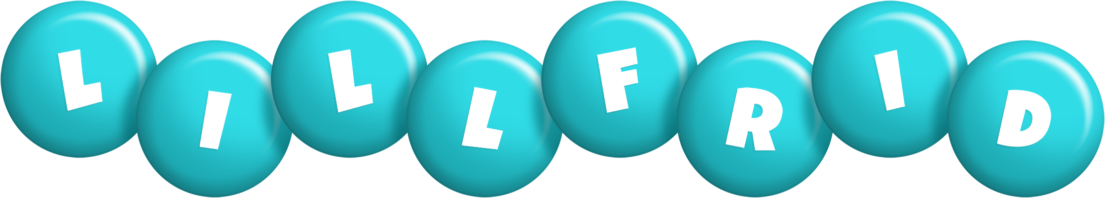 Lillfrid candy-azur logo