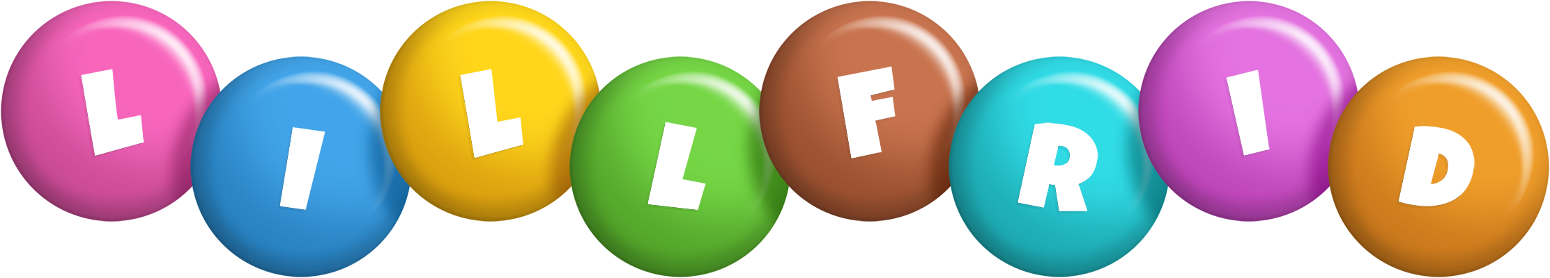Lillfrid candy logo