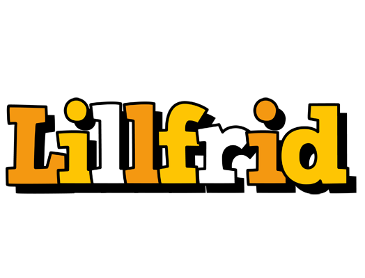 Lillfrid cartoon logo