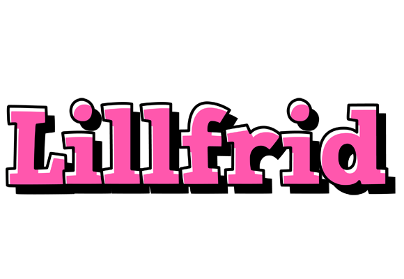 Lillfrid girlish logo