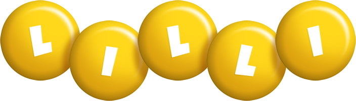 Lilli candy-yellow logo