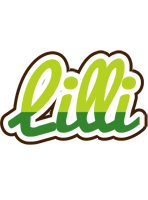 Lilli golfing logo