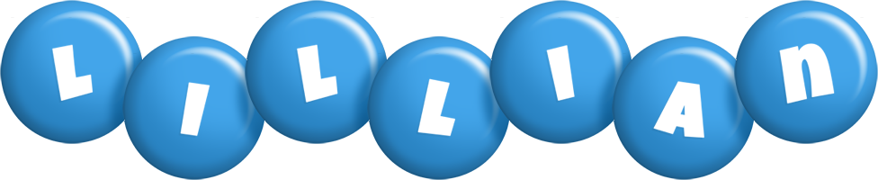 Lillian candy-blue logo