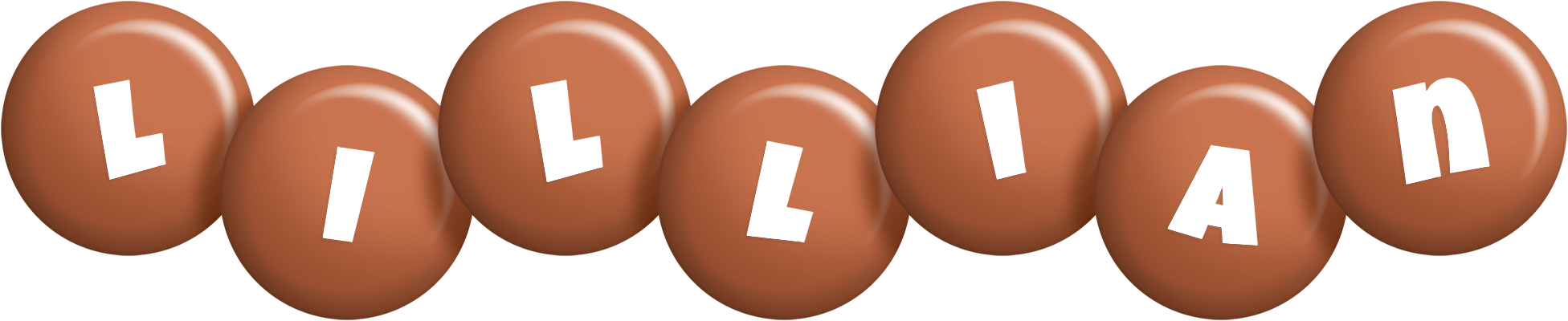 Lillian candy-brown logo