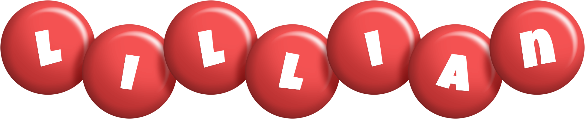 Lillian candy-red logo
