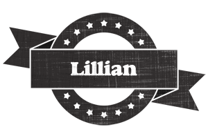 Lillian grunge logo