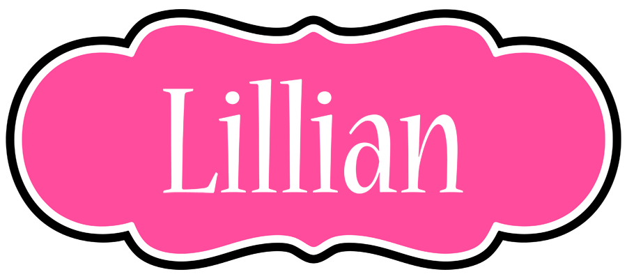 Lillian invitation logo
