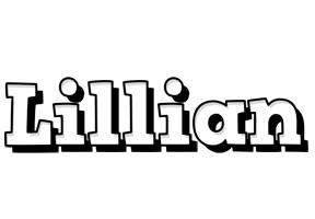 Lillian snowing logo