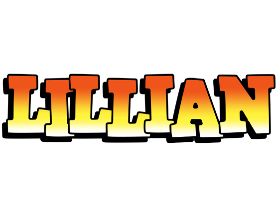 Lillian sunset logo