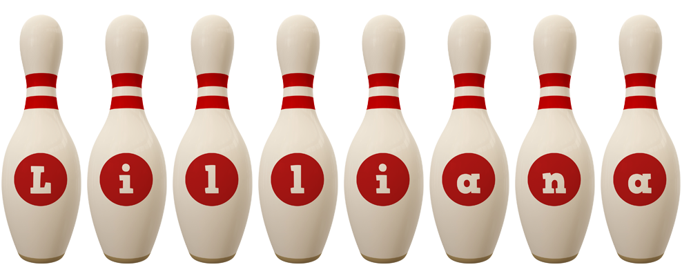 Lilliana bowling-pin logo
