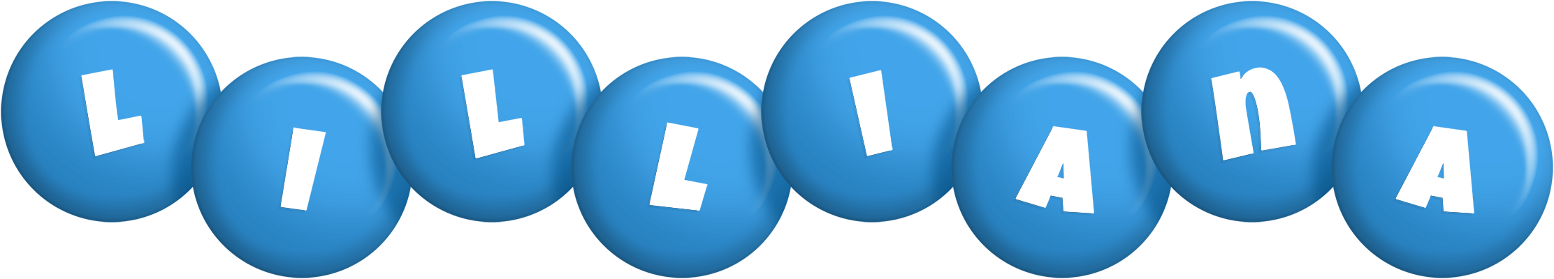 Lilliana candy-blue logo