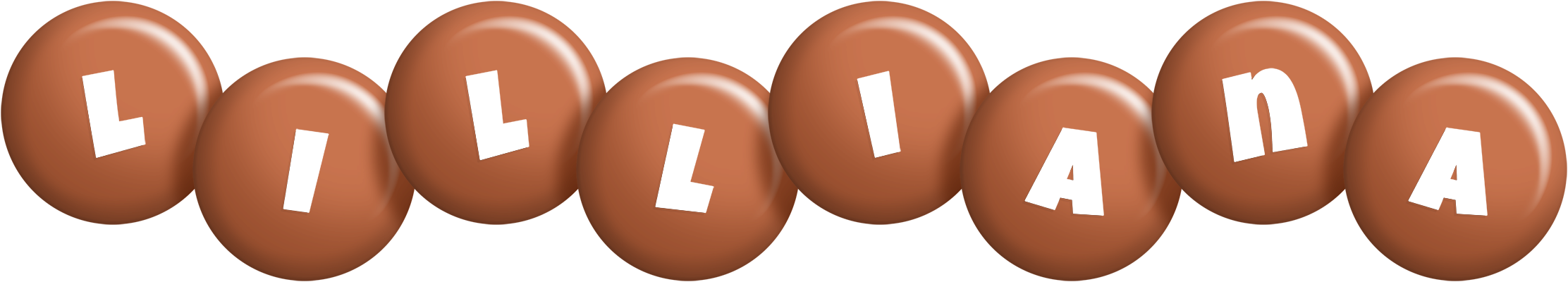 Lilliana candy-brown logo
