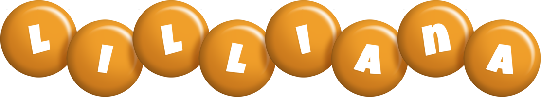 Lilliana candy-orange logo