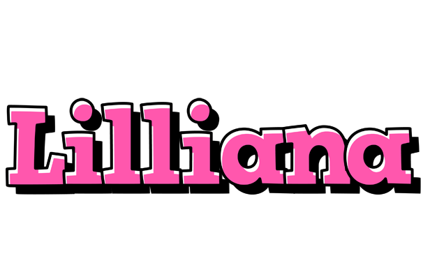 Lilliana girlish logo