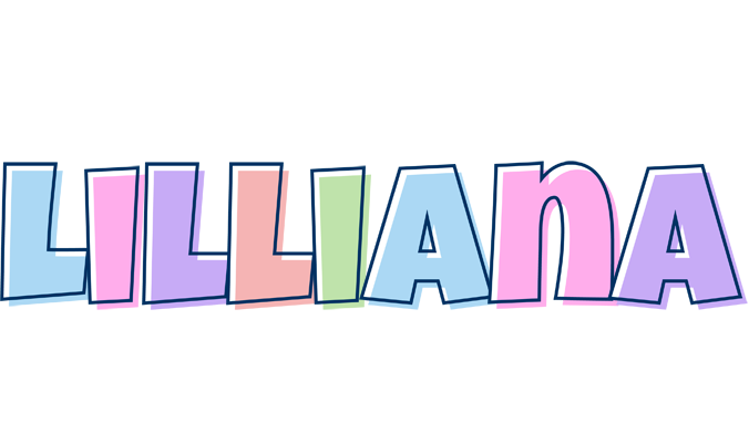 Lilliana pastel logo