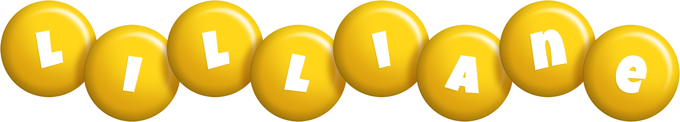 Lilliane candy-yellow logo