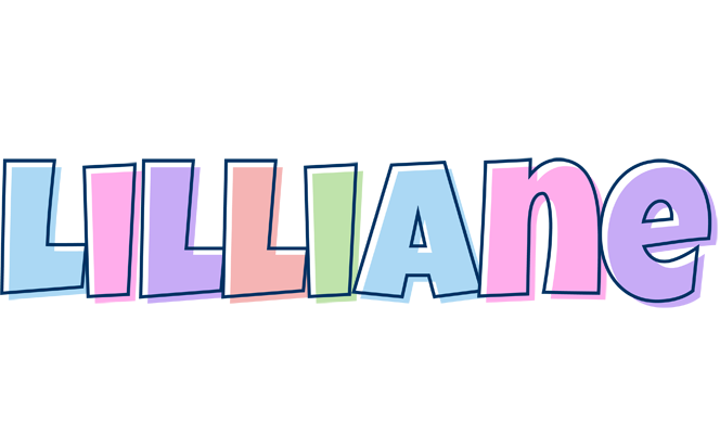 Lilliane pastel logo