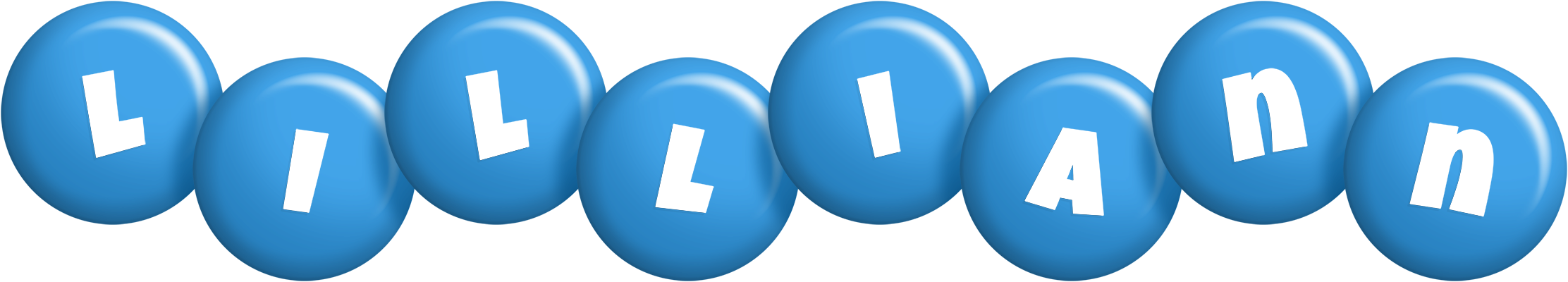 Lilliann candy-blue logo