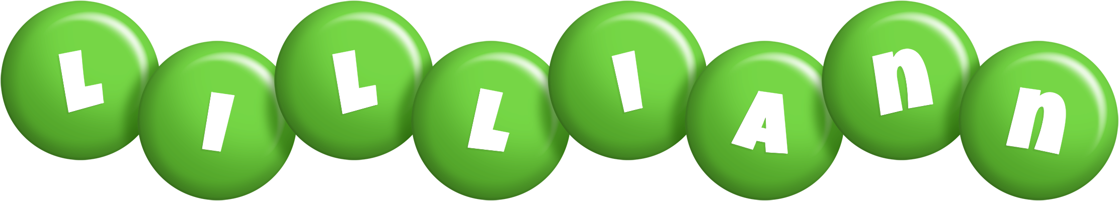 Lilliann candy-green logo