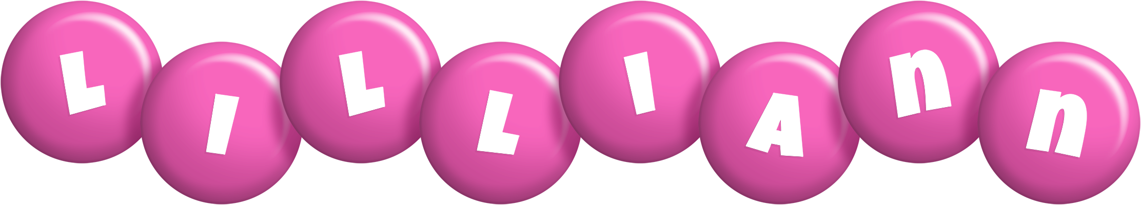 Lilliann candy-pink logo