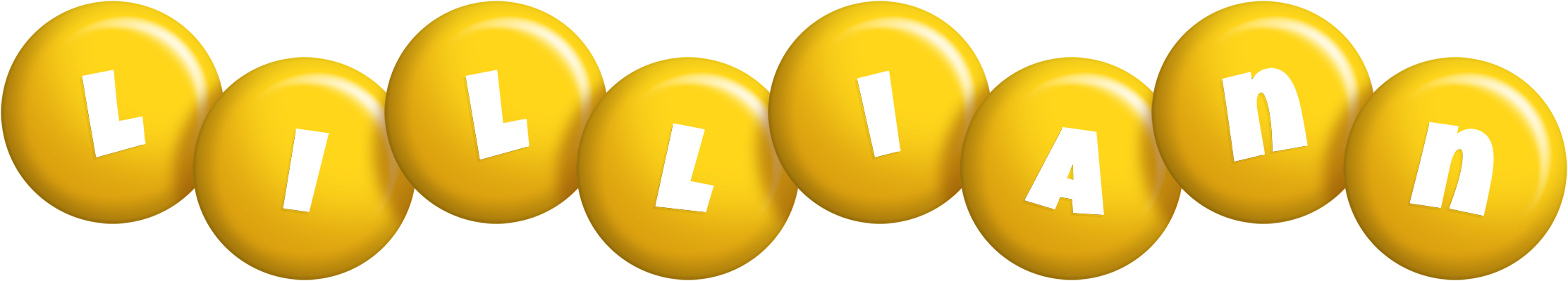 Lilliann candy-yellow logo