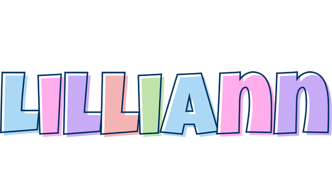 Lilliann pastel logo