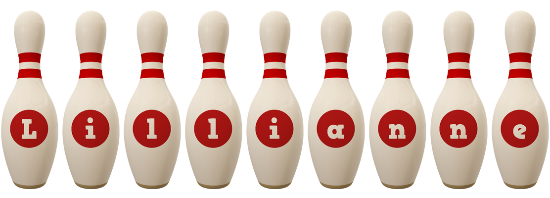 Lillianne bowling-pin logo