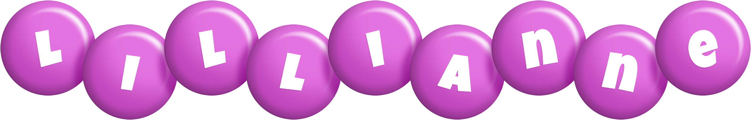 Lillianne candy-purple logo