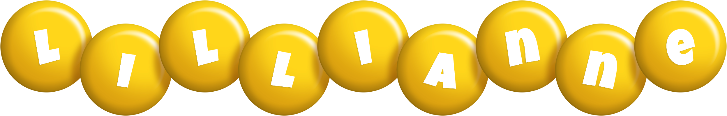 Lillianne candy-yellow logo