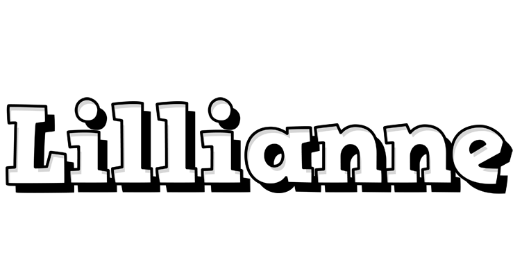 Lillianne snowing logo