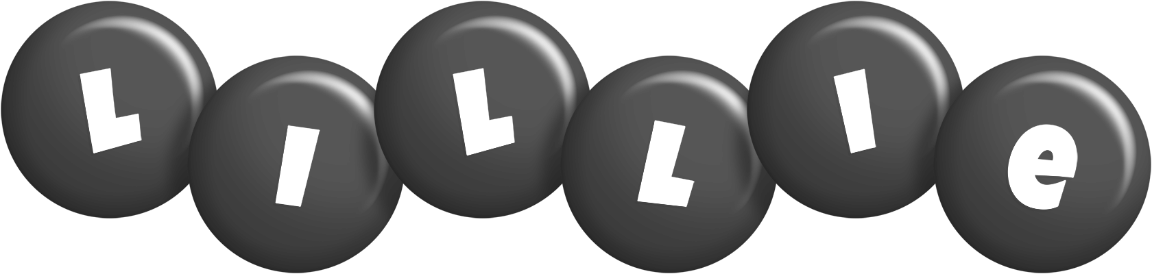 Lillie candy-black logo