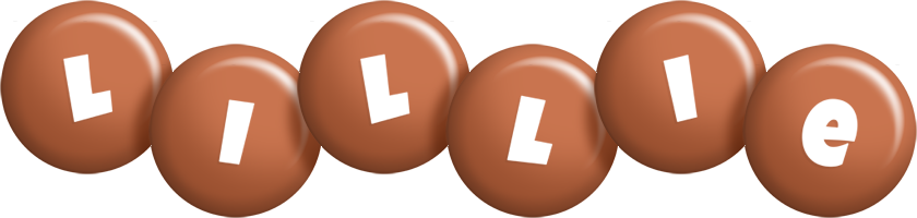 Lillie candy-brown logo