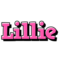 Lillie girlish logo