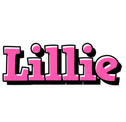 Lillie girlish logo
