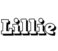 Lillie snowing logo